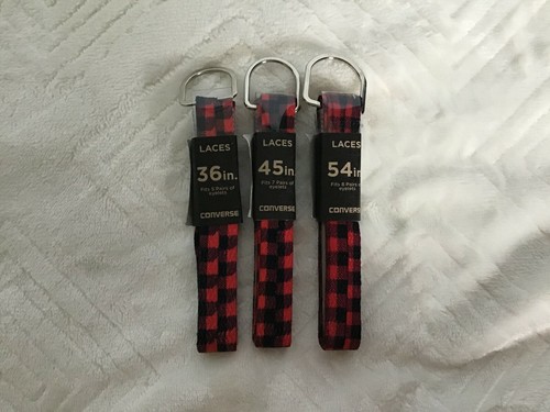New Converse & Nike Black White Yellow Purple Blue 54 45 39 36 27 Inch Shoelaces - Picture 42 of 99
