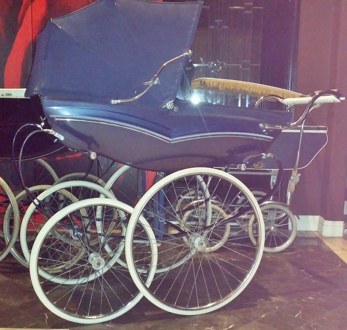 Vintage Wilson Silver Cross Pram Carriage Royale Well Preserved | eBay