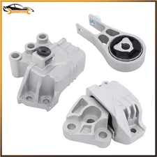 For 2017-2021 Jeep Compass 2.4L 68278029AB 3pc 6 Speed Motor & Trans Mount Set