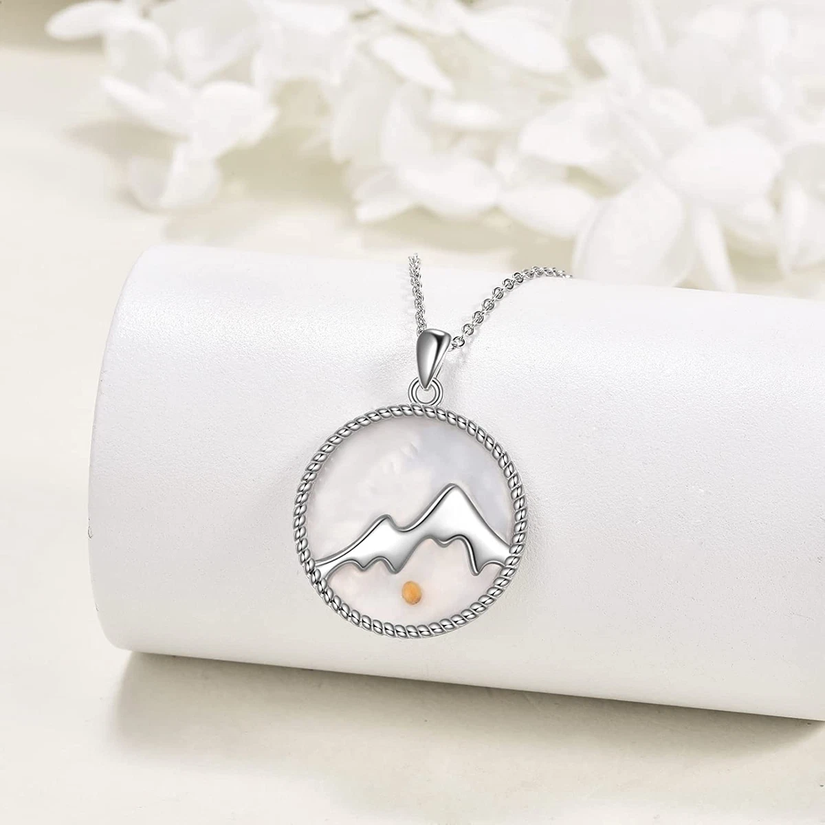 Mountain Outline Necklace – Warbles with Bella