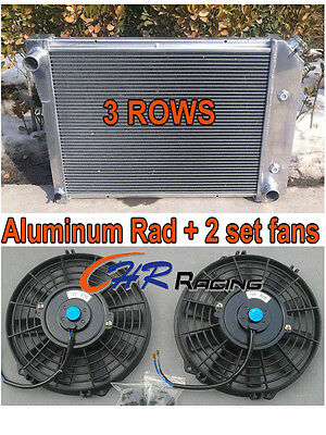 3Row Aluminum Radiato &12"FAN FOR 1968-1974 69 70 71 72 73 Chevy Nova PRO Series