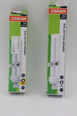 Osram Dulux D/E 16W G24q2 oder 26W G24q3