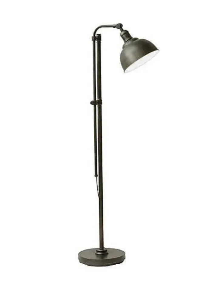 NEW! Hudson Adjustable Floor Lamp-Dark Zinc(Black) - Image 2 of 4