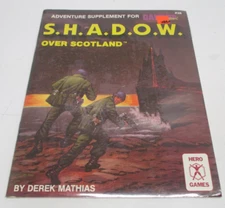 1984 HERO Games Supplement DANGER International S.H.A.D.O.W Over Scotland M-1959