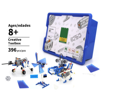 Klemmbausteine Technic Basis Set mit Motor und Sortierkasten NEU OVP