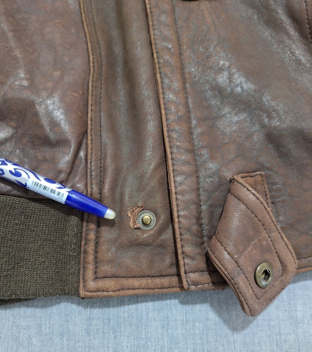 Vintage Aztec leather Bomber jacket Navajo style 90s Conte Vintage Aztec leather Bomber jacket Navajo style 90s Conte