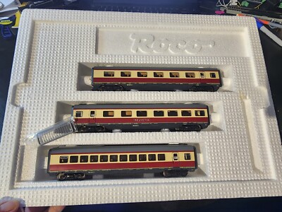 Roco DB TEE Vt 11.5 Helvetia Add On Set 43903 HO Scale AC | eBay