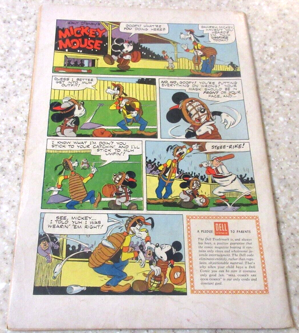 Walt Disney's Mickey Mouse 42, (VG/FN 5.0) 1955 Baffling Bandits