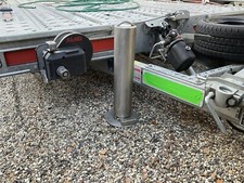 Einfahrt Auto Diebstahlsicherung Pfosten, Edelstahl, Auto, Anh&auml;nger, Boot, Security