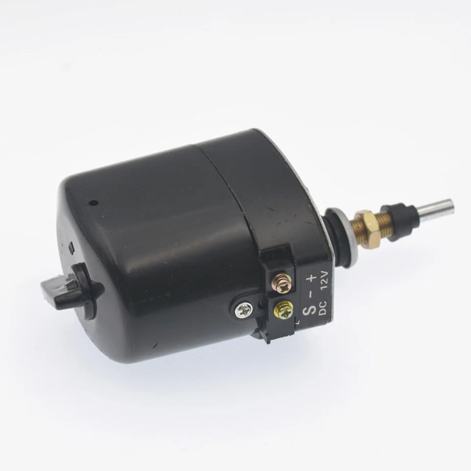 Motor limpiaparabrisas para tractor Willys Jeep barco de pesca caravana 70 mm 12 V Foto 3 de 4