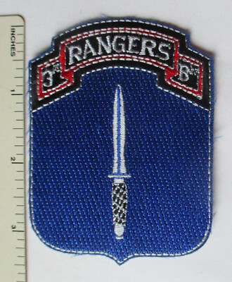 3rd RANGERS BATTALION US ARMY POCKET PATCH Made for VETERANS ...