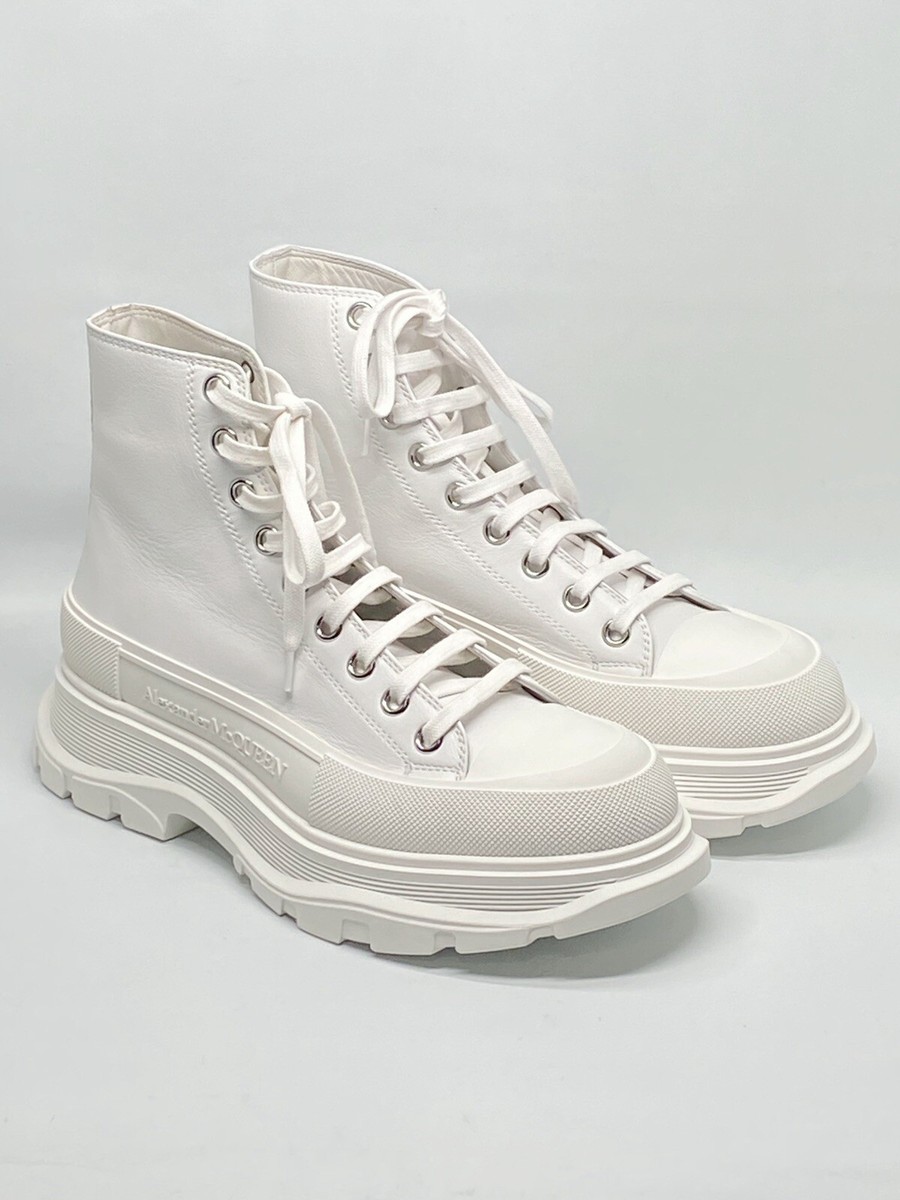 Alexander McQueen Tread Slick Leather Boot size 40 Retail $990 | eBay