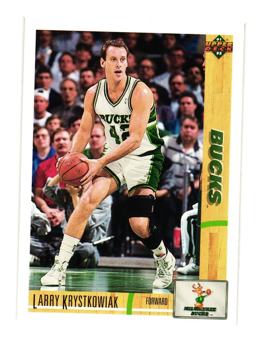 1991-92 Upper Deck #368 Larry Krystkowiak Milwaukee Bucks | eBay