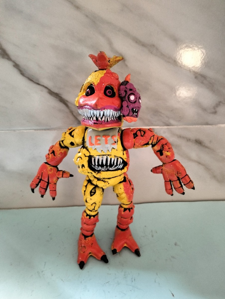 Twisted Chica Figure Animatronic Five Nights At Freddy Mexican