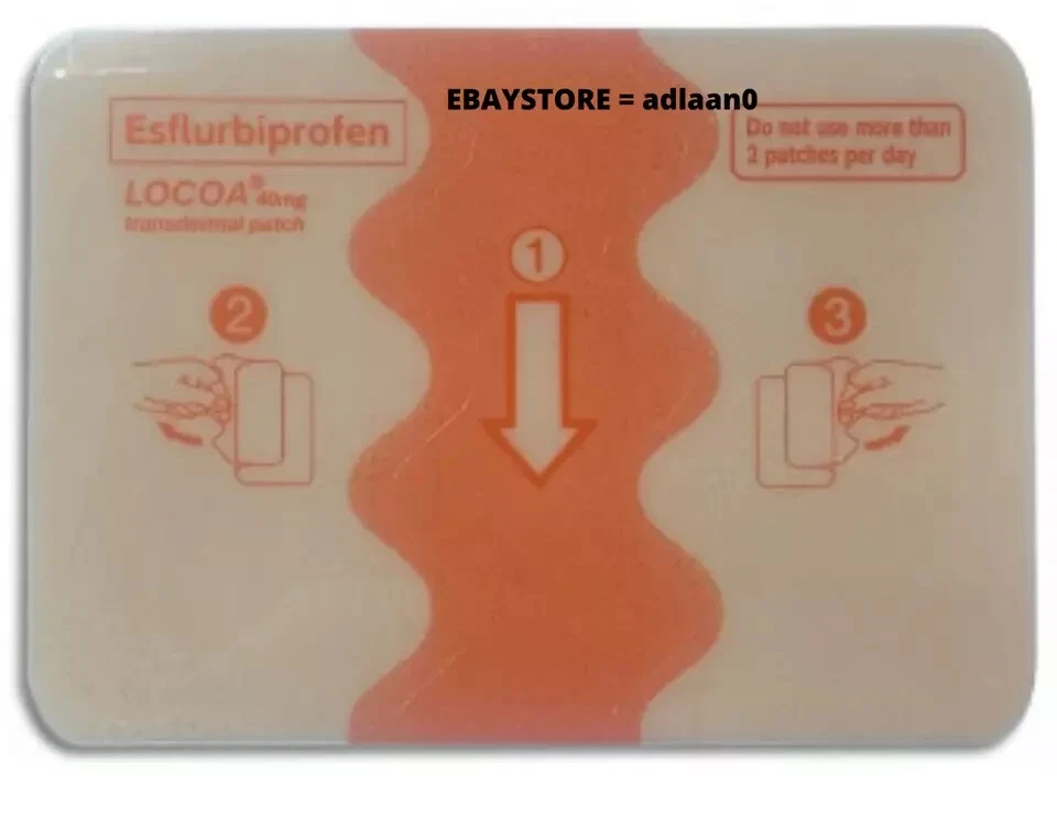 70 Patches Locoa Transdermal | 7 patches/pack - SHIP FROM US - Image 3 of 4