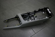 Audi R8 4S Blende Armlehne 4S1864357D vorne Leder Verkleidung Mittelkonsole Grau