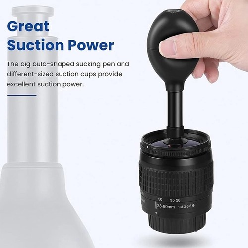 8-in-1 Camera Lens Puller Extended Anti-static Vacuum Suction Pen with Suckers - Picture 6 of 8
