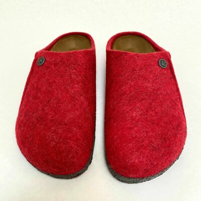 New w/o Box Birkenstock Zermatt Rivet Basic Red Narrow - Select Size