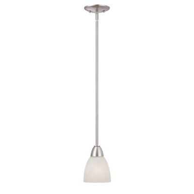 Designers Fountain Torino Mini Pendant, Brushed Nickel - 15005-MP-35