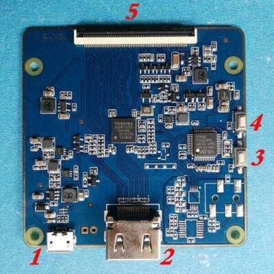 HDMI Controller Board for MIPI LCD 6.3inch 1440x2560 LS063R1SX01 on 3D Printer
