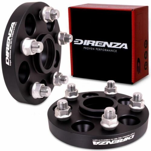 DIRENZA 5x108 FORD to 5x112 SKODA 25mm HUBCENTRIC WHEEL PCD ADAPTER SPACERS - Afbeelding 1 van 9