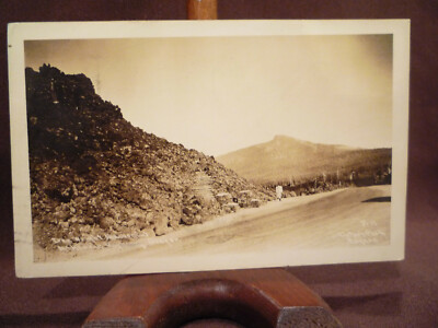 Vintage RPPC McKenzie Highway, OR OREGON Dee Wright Memorial Observatory