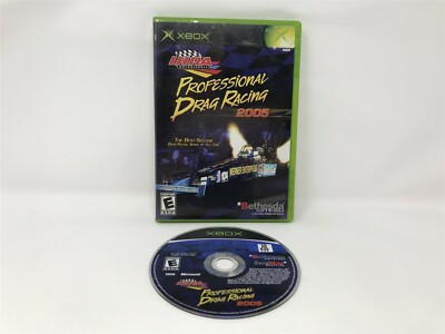 Professional Drag Racing 2005 - Microsoft Xbox OG - in box - No manual 