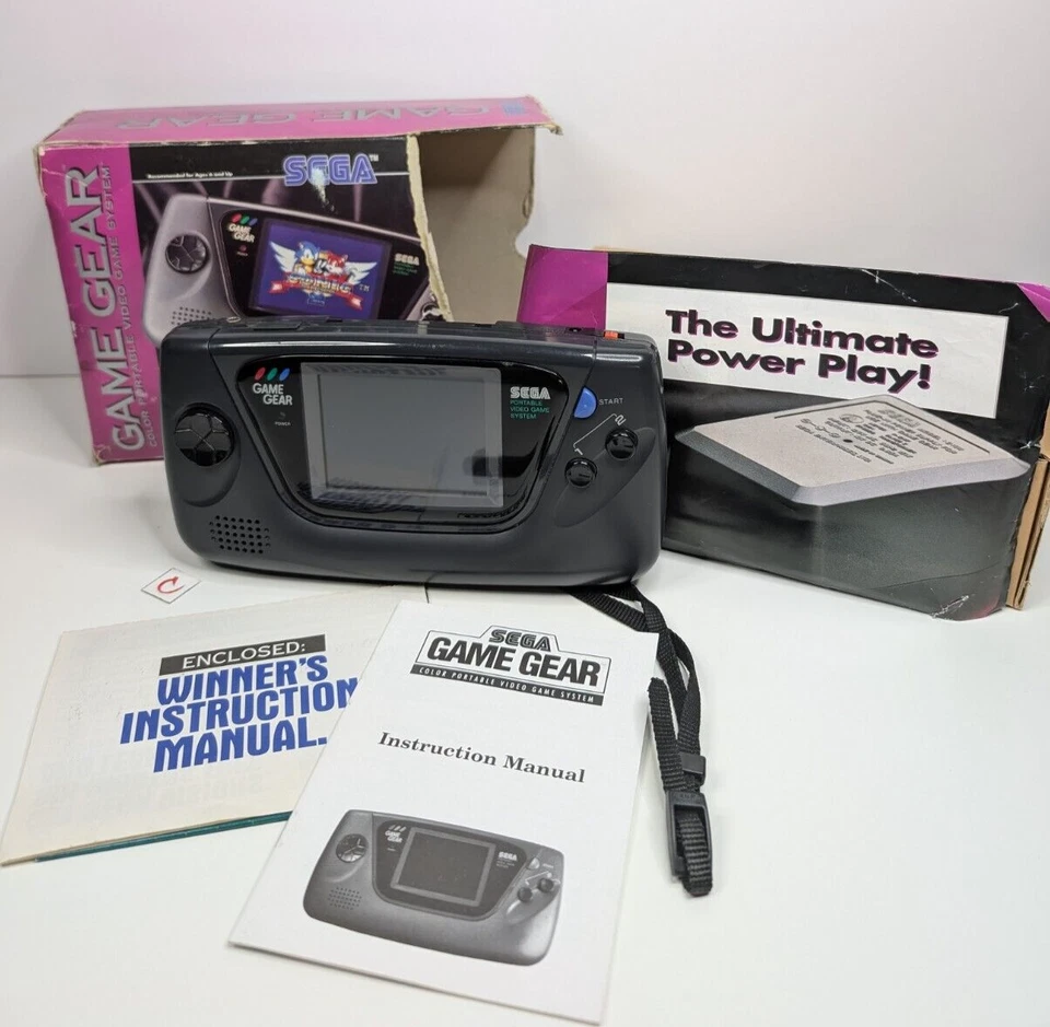 Sega Game Gear 2110 Console System CIB Complete in Box w/ Manual - Not Working