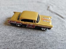 2010 Hot Wheels '57 CHEVY BEL AIR Gold Black 103/240 LOOSE Performance EDELBROCK