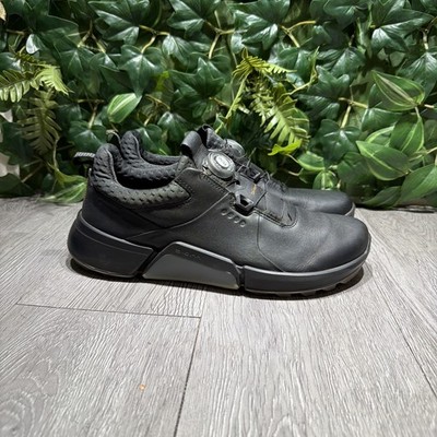 ECCO Biom H4 BOA GTX Waterproof Womens Golf Shoes Black Size 9-9.5 / 40 Leather