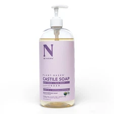 Castile Liquid Soap, Multipurpose Liquid Soap, Lavender, 32 Oz