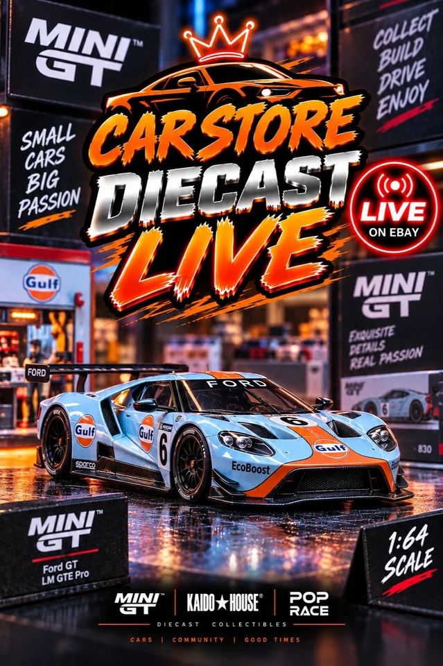 Fresh Stock! Mini GT / Kaido / Pop Race Die-cast Madness