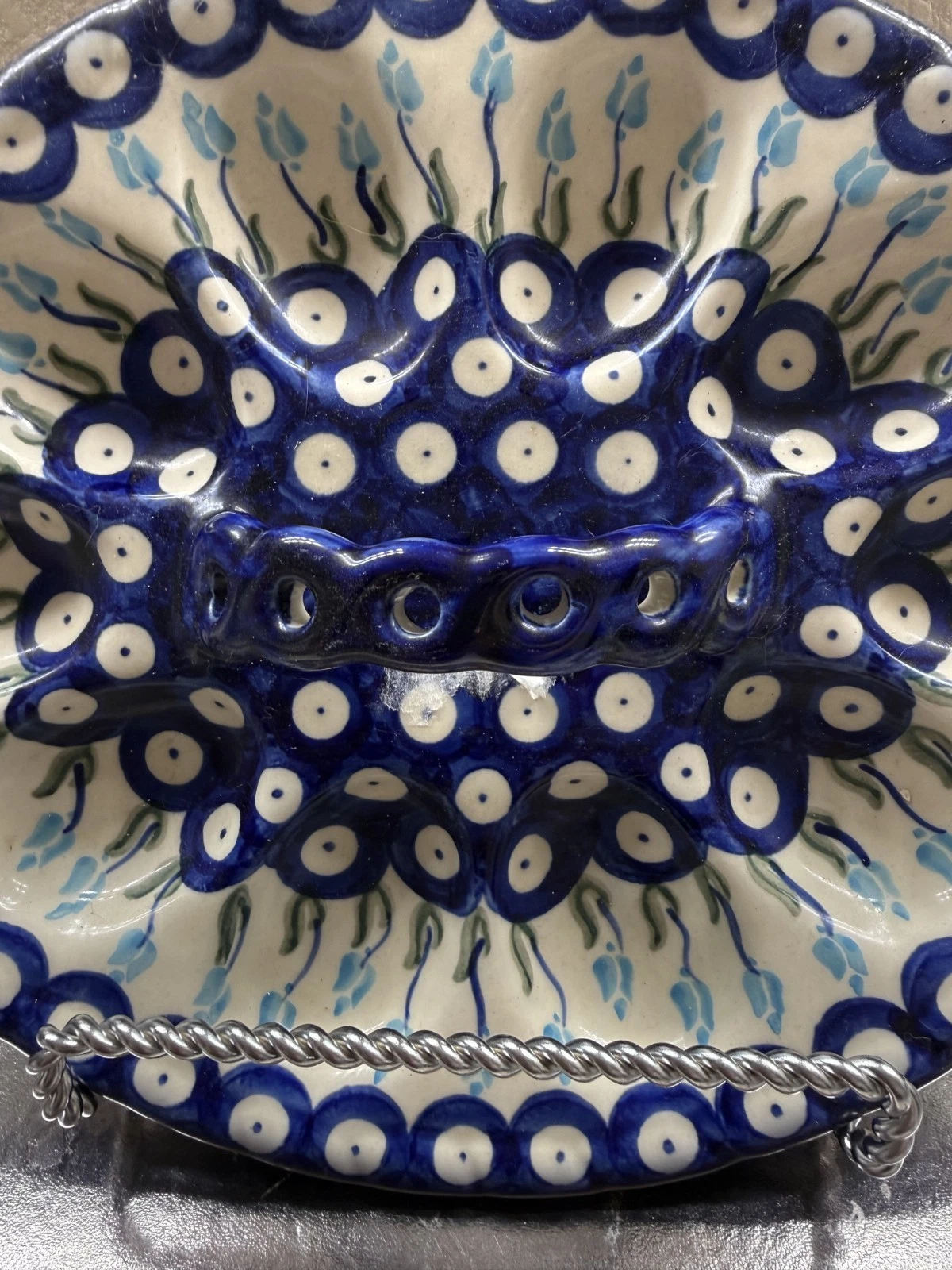 Ceramika Artystyczna Deviled Egg Plate - Thumbnail 4