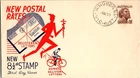 Australia FDC 1950 New Postal Rates - Windsor VIC - J29241