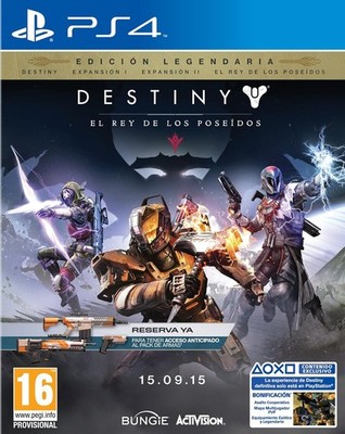Destiny El Rey De Los Poseídos Ed. Legendaria Juego para PlayStation 4 [PAL ES]