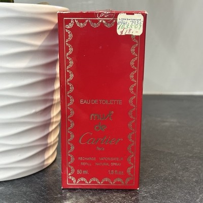 Vintage Must de Cartier 89% EDT Recharge Refill Perfume Spray