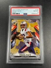 DRAKE MAYE 2024 TOPPS INCEPTION #158 GOLD FOIL ROOKIE RC /25 PSA 8 PATRIOTS
