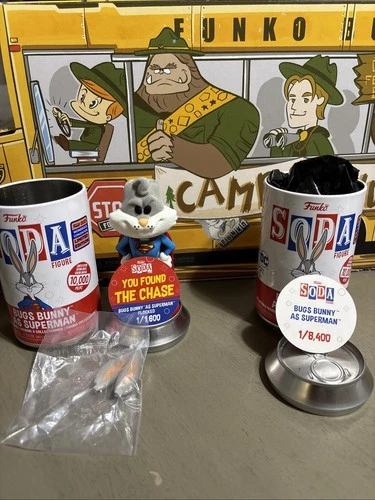 Funko SODA: Bugs Bunny as Superman (Flocked Chase) (LE 1,600)