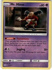 Mr. Mime Rare Detective Pikachu 11/18 LP