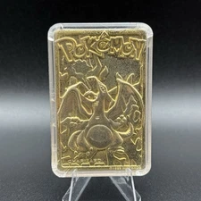 Pokemon Vintage 1999 23K Gold Plated Card Nintendo Limited Edition CHARIZARD 