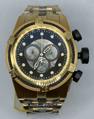 Invicta Reserve Bolt Zeus Swiss Ronda Z60 Men's Watch w/MOP, 53mm