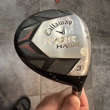 Callaway Razr Hawk 3 wood, S Flex with HC