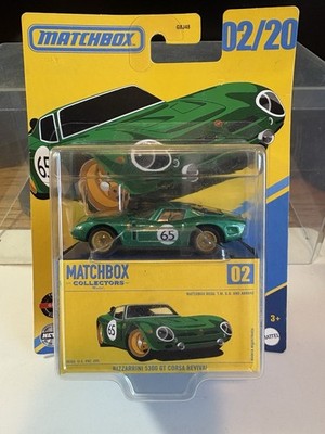 Matchbox Collectors Bizzarrini 5300 GT Corsa Revival Green 02/20 Mattel NIP RARE