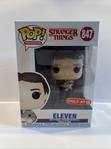 Funko Pop! Stranger Things Eleven with Bear 847 Target Exclusive New Mint