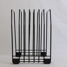 Fellowes 7 Compartment Black Wire File Organizer 8.5"