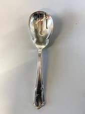 VINTAGE SET POSATE SERVIZIO INSALATA F.lli Calderoni METALLO ARGENTATO