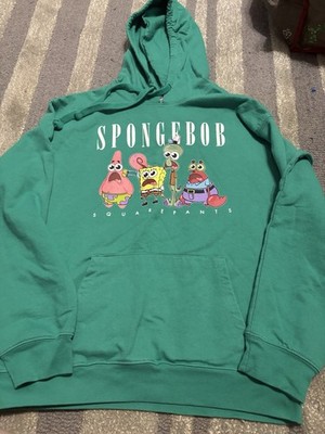Nickelodeon SpongeBob SquarePants Characters Hoodie Large 11-13