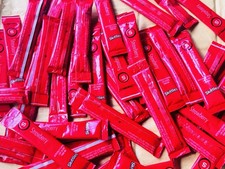 40 Skittles Drink Mix To Go STRAWBERRY Singles Sachets Sugar free
