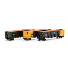 Athearn N Thrall High Side Gondola w/Load DJJX #1 3 ATH3874 N Rolling Stock