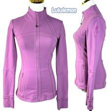 Lululemon Define Jacket Size 4 Purple Troon North Luon Full Zip Yoga Layer